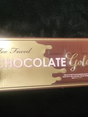 Too Faced Chocolate Gold Eyeshadow Palette - Brown & Gold